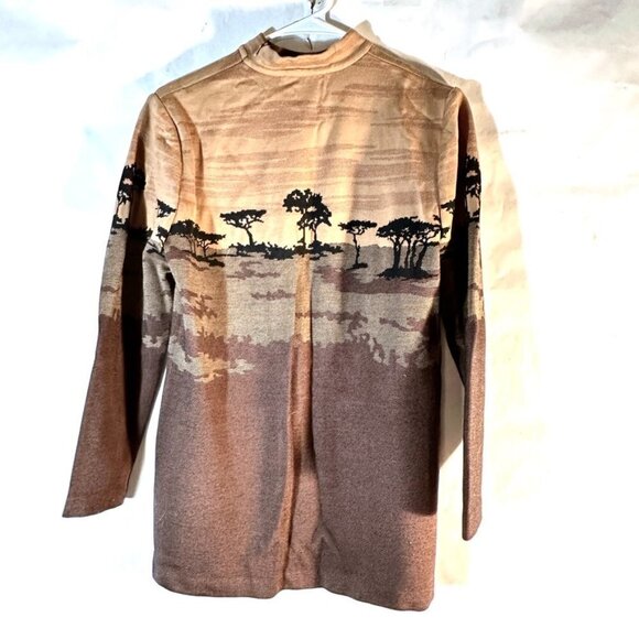 St. John Sport by Marie Gray  Size Petite Small Elephant Sweater Upcycled - Picture 8 of 10